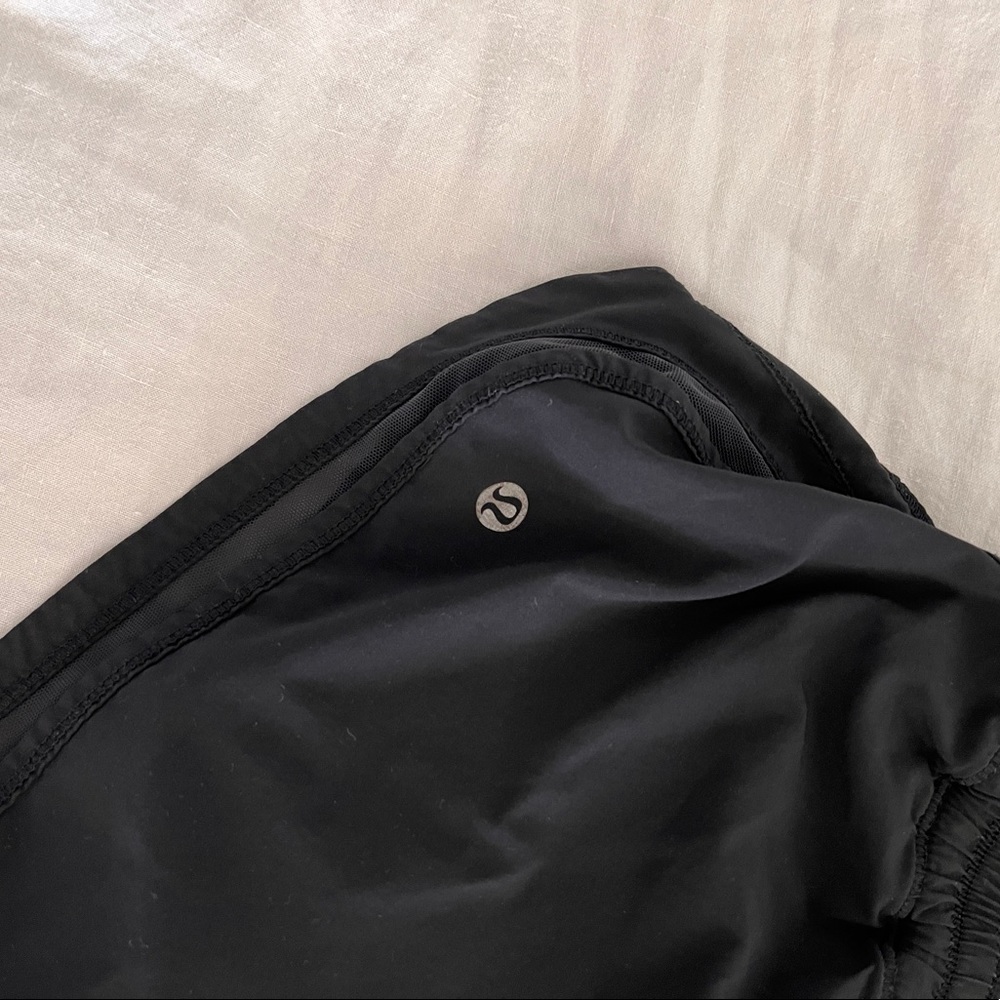 Lululemon Black running shorts